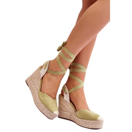 Step in style Sandales Modèle Lendy QQ-116 Vert - Entrez avec style
