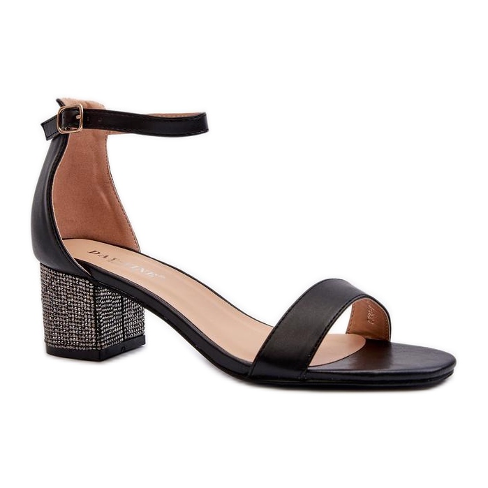 Step in style Sandales Modèle Wiatalia 8338-257 Noir - Entrez avec style le noir