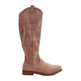 Step in style Modèle S.Barski HY66-132 Bottines beiges - Entrez avec style