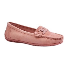Step in style Mocassins Modèle Rabell DF711 Rose Clair - Entrez avec style