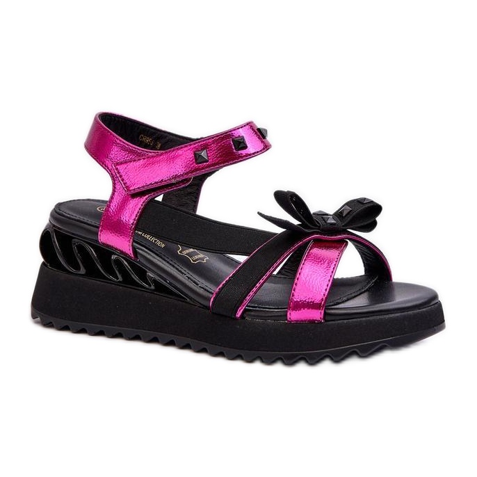 Step in style Sandales Modèle Da CR956 Fuchsia - Entrez avec style rose