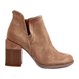 Step in style Bottes Modèle Jolnima A5729-63 Beige - Entrez avec style