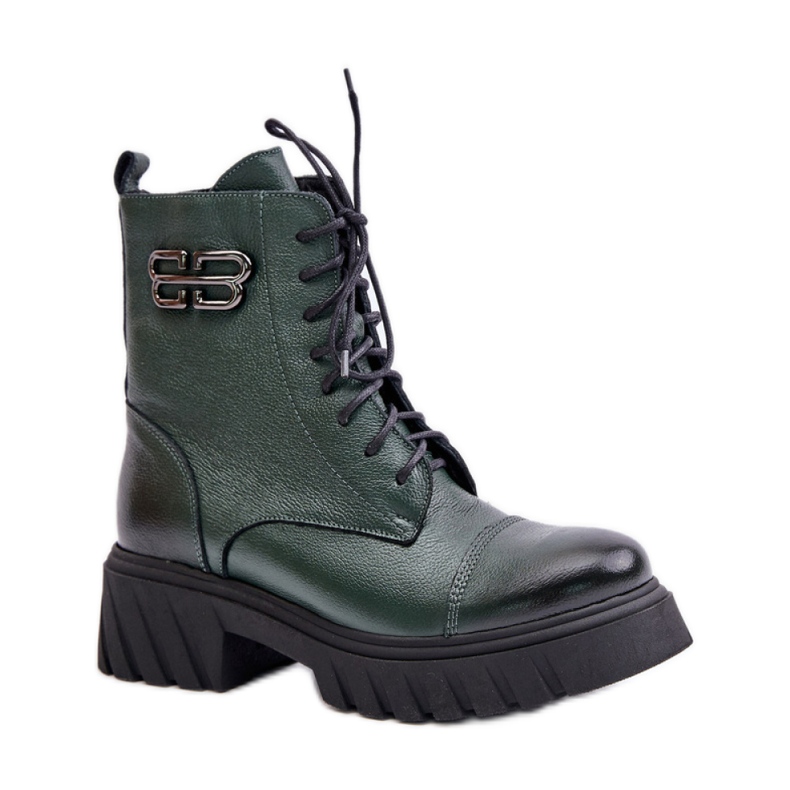 Step in style Workers Model Zazoo 60486 Vert Foncé - Entrez avec style