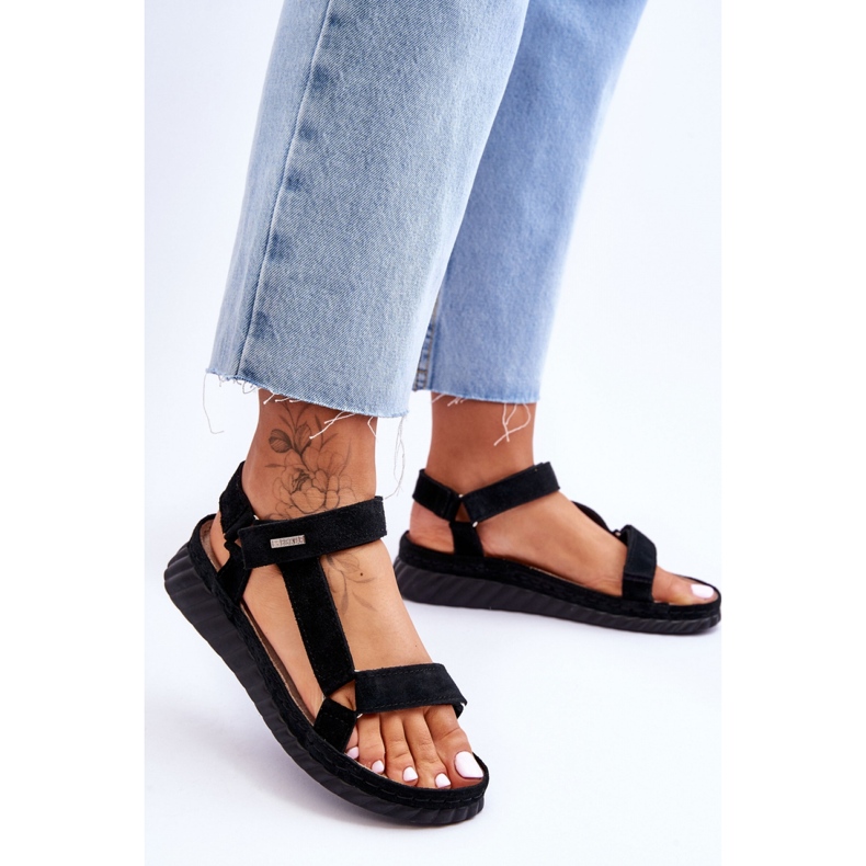 Step in style Sandales Modèle Big Star LL276011 Noir - Entrez avec style le noir