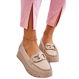 Step in style Mocassins Modèle Desmond 10141 Beige - Entrez avec style Step in style Mocassins Modèle Desmond 10141 Beige - Entrez avec style