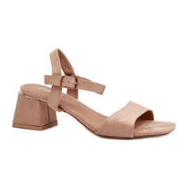 Step in style Sandales Modèle Leisha LT33-10 Beige - Entrez avec style