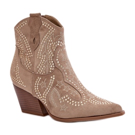 Step in style Bottes Modèle Kaivina 9676A Beige - Entrez avec style