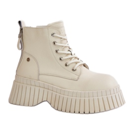 Step in style Trappers Modèle Goe OO2N4127Beige Clair - Entrez dans le style