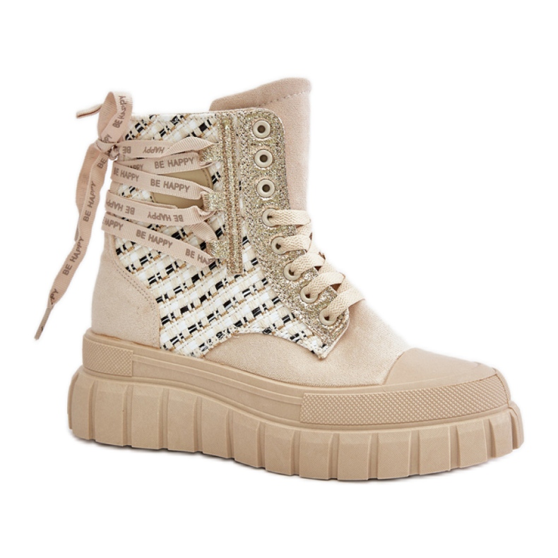Step in style Baskets Modèle Kernia EV-335 Beige Clair - Entrez avec style