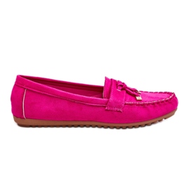 Mocassins Modèle Good Time ZA28P Fuchsia - Step in style rose
