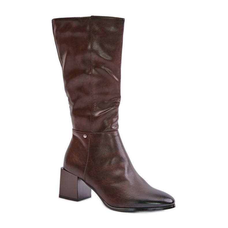 Step in style Bottes Modèle Ellithira ASA217-2 Marron - Entrez avec style brun