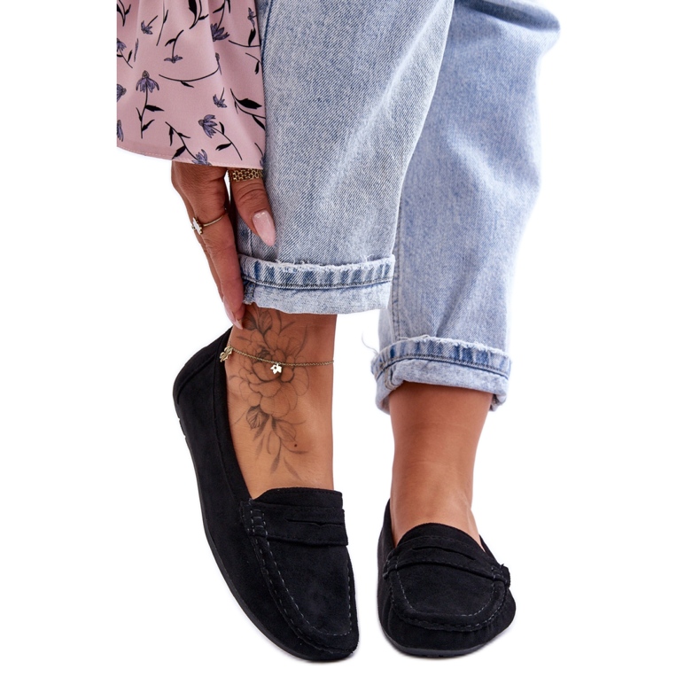 Step in style Mocassins Modèle Lenvie FT245 Noir - Entrez avec style le noir