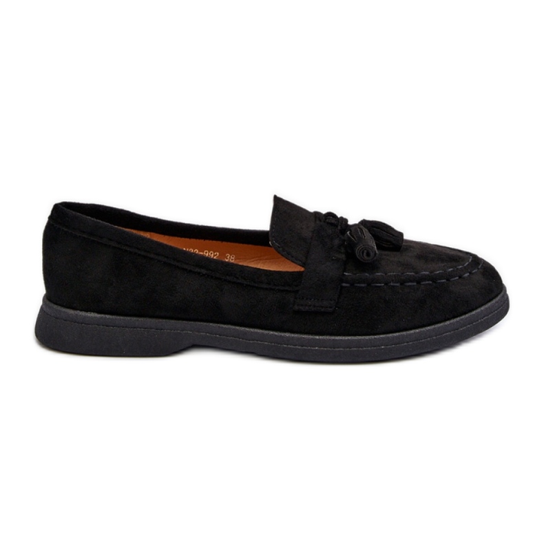 Step in style Mocassins Modèle Dansitu N22-992 Noir - Entrez avec style le noir