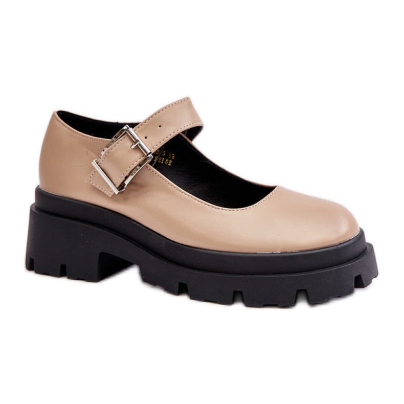 Step in style Chaussures Modèle Plikuria 1813 Beige - Entrez avec style