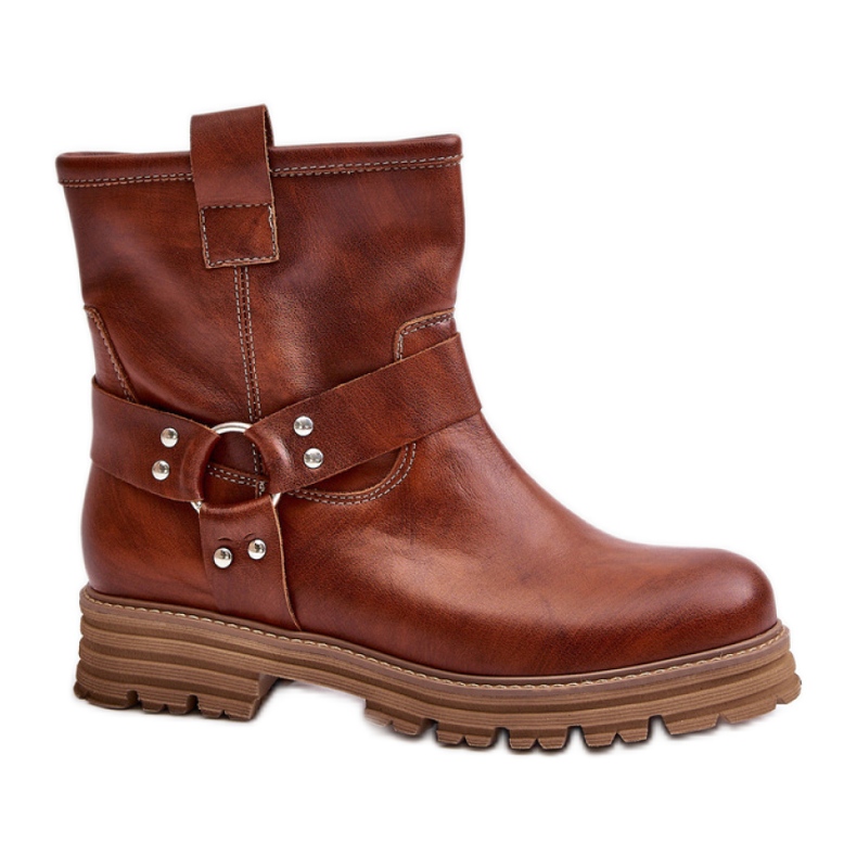 Step in style Bottes Modèle Lewski 3610 Cuir Marron - Entrez avec style brun