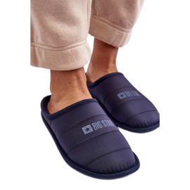 Step in style Pantoufles Modèle Big Star KK274601 Navy - Entrez avec style