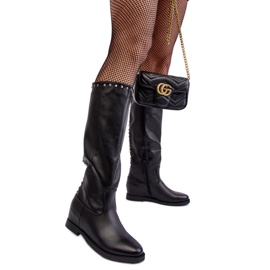 Step in style Bottes Modèle Bevitis HQ5027 Noir - Entrez avec style le noir