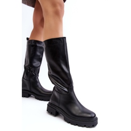 Step in style Bottes Modèle Eamantha 2177 Noir - Entrez avec style le noir
