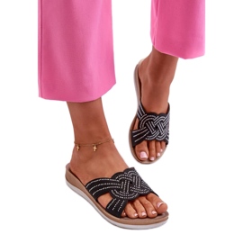 Step in style Sandale Tongs Modèle Inblu BV000037 Noir - Entrez avec style