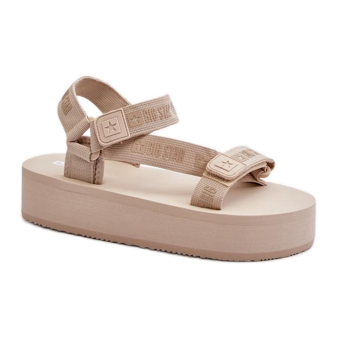 Step in style Sandales Modèle Big Star NN274A528 Beige - Entrez avec style