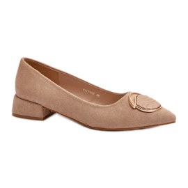 Step in style Escarpins Modèle S.Barski KV27-037 Beige - Entrez avec style