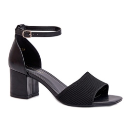 Step in style Sandales Modèle Desvia 8738 Noir - Entrez avec style le noir