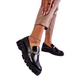 Step in style Chaussures Modèle Anne MK755 Vernis Noir - Entrez avec style