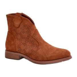 Step in style Bottes Modèle S.Barski HY42-151 Camel - Entrez avec style brun