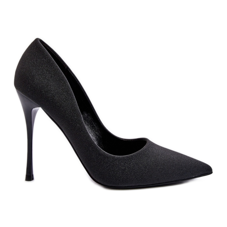 Step in style Talons hauts Tiberon modèle LE103 Noir - Entrez avec style le noir