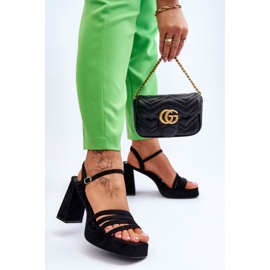 Step in style Sandales Modèle Verda ZY222 Noir - Entrez avec style