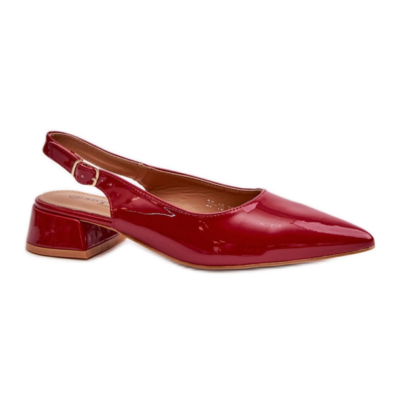 Step in style Ballerines Modèle Anarinne BF-18 Bordeaux - Entrez avec style rouge