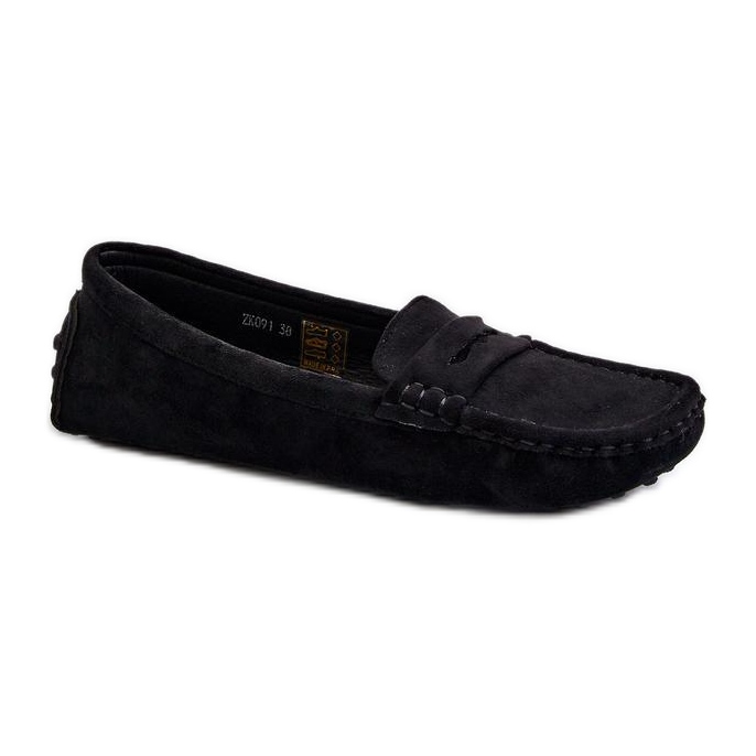 Step in style Mocassins Modèle Adelmarie ZK091 Noir - Entrez avec style le noir