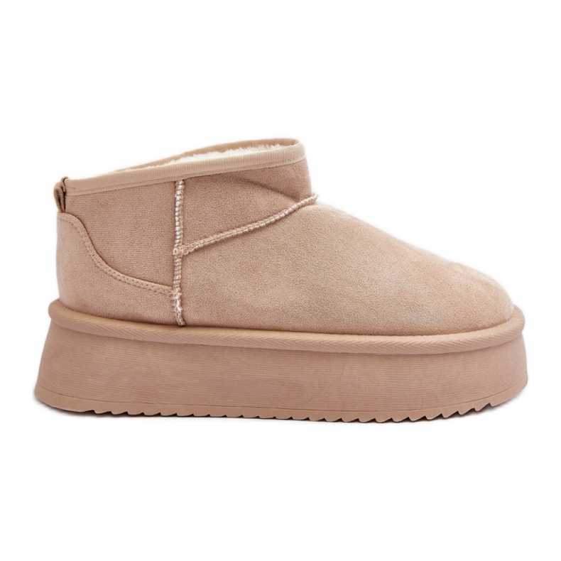 Step in style Bottes de neige Modèle Caliksa UA-1855 Beige - Entrez avec style
