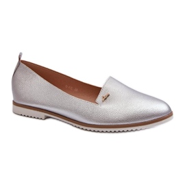 Step in style Mocassins Modèle Enzla W-98 Argent - Entrez avec style gris