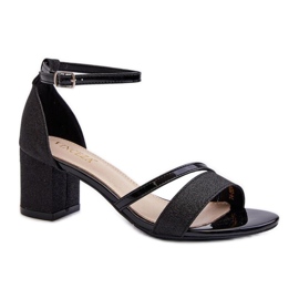 Step in style Sandales Modèle Ploemis 20244 Noir - Entrez avec style le noir