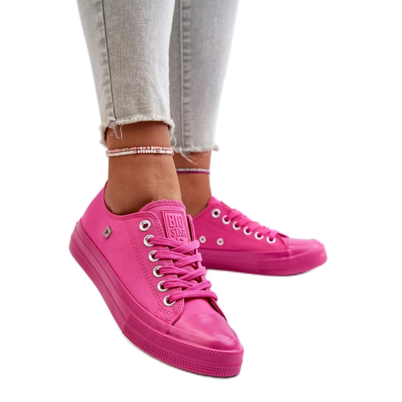 Step in style Baskets Modèle Big Star NN274290 Fuchsia - Entrez dans le style rose