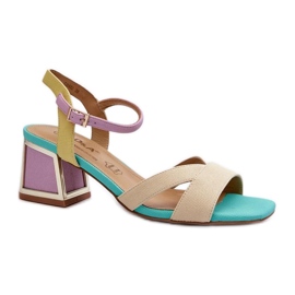 Step in style Sandales Modèle Da CR482 Beige - Entrez avec style