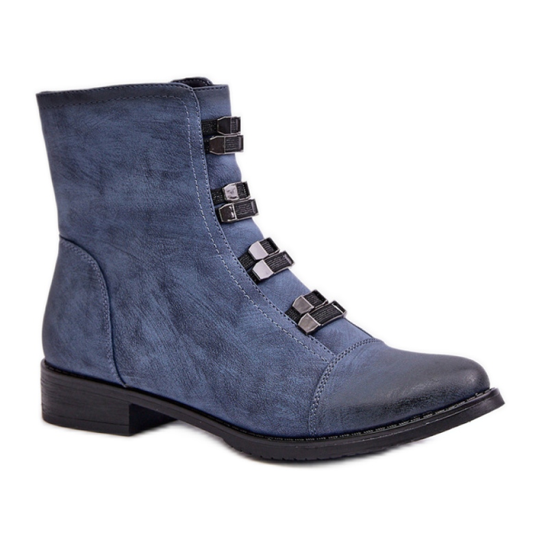 Step in style Bottes Modèle Evalith ASA62-30 Bleu - Entrez avec style