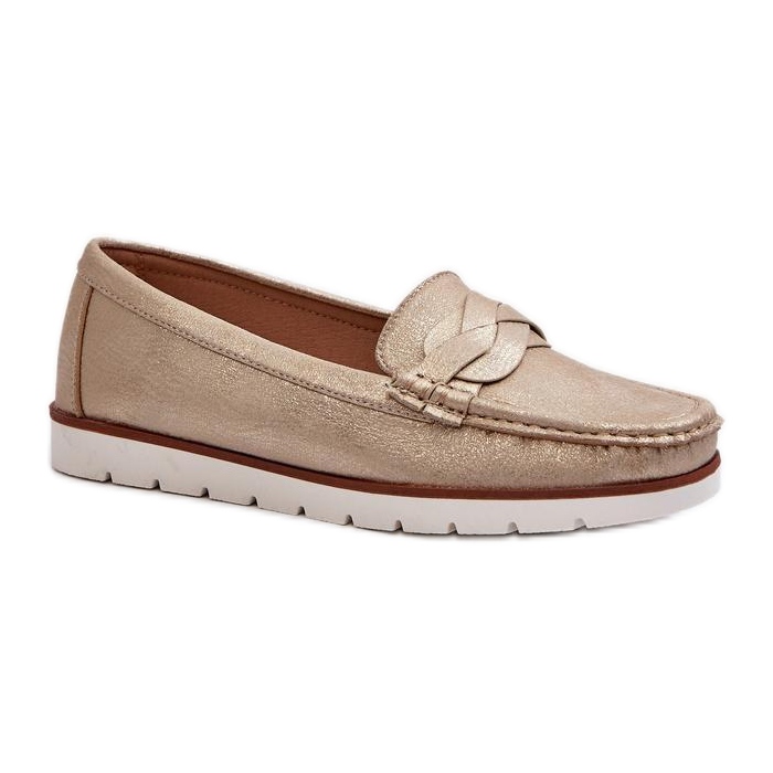 Step in style Mocassins Modèle Nestalia 834281 Or - Entrez avec style jaune