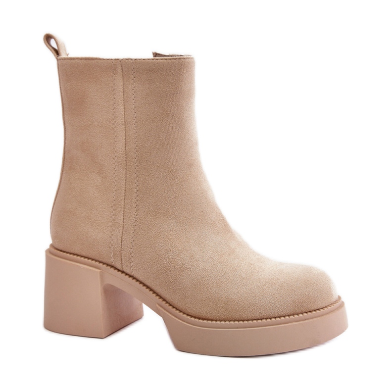 Step in style Bottes Modèle Meriluna YK39P Beige Clair - Entrez avec style