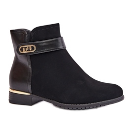 Step in style Bottes Modèle Ravasira K-99213 Noir - Entrez avec style le noir