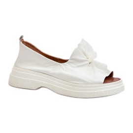 Step in style Sandales Modèle Zazoo 2939 Blanc - Entrez avec style blanche