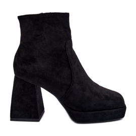 Step in style Bottes Modèle Abnous NS293P Noir - Entrez avec style le noir