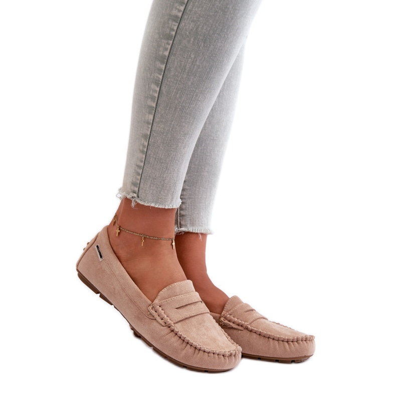 Step in style Mocassins Modèle Rerceria HH712-8/HH712D-8 Beige Clair - Entrez avec style