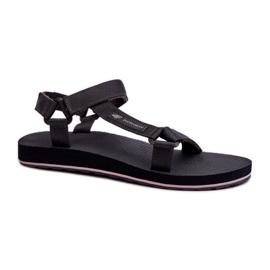 Step in style Sandales Modèle 4FRSS24FSANF054-23S Gris Foncé - Entrez avec style