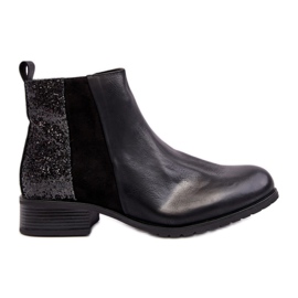 Step in style Bottines Chelsea Modèle Messio M671 Noir - Entrez avec style le noir