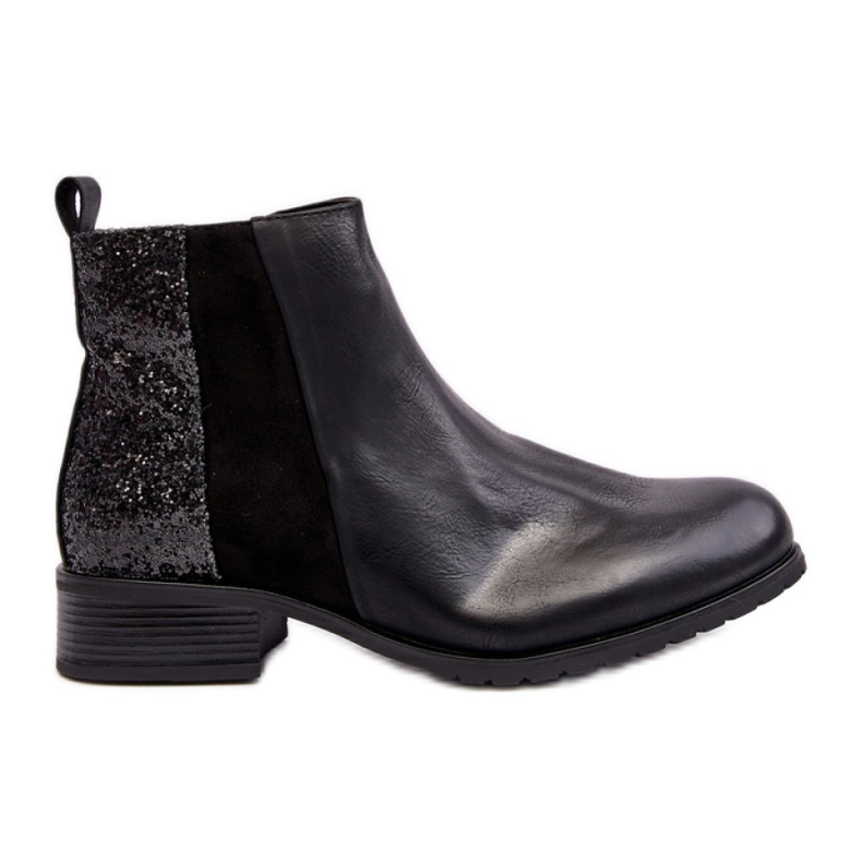 Step in style Bottines Chelsea Modèle Messio M671 Noir - Entrez avec style le noir