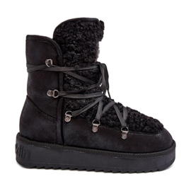 Step in style Bottes de neige Modèle D.Franklin DFSH370004 Noir - Entrez avec style le noir