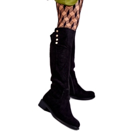 Step in style Bottes Modèle Laura HY207-186 Noir - Entrez avec style le noir