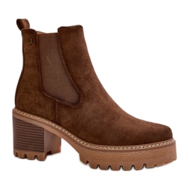 Step in style Bottes Modèle Irissinae KE217 Marron - Entrez avec style brun